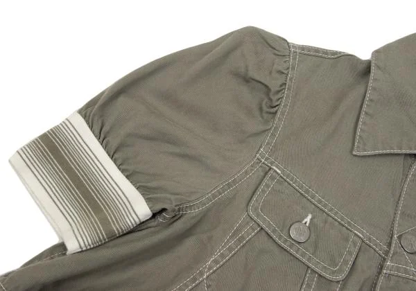 Jean Paul GAULTIER Switching Design Short Sleeve Jacket K-153931_007