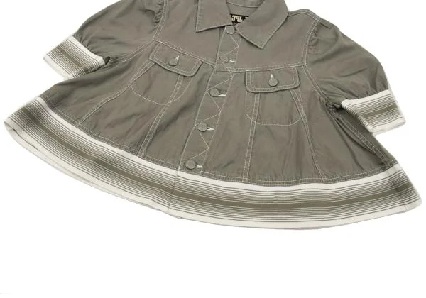 Jean Paul GAULTIER Switching Design Short Sleeve Jacket K-153931_009