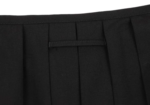 Jean Paul GAULTIER FEMME Stitch Design Pleated Wool Skirt K-153942_009