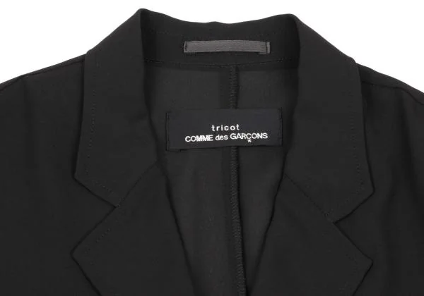 tricot COMME des GARCONS Outseam Sheer Short Sleeve Blouse K-153953_004