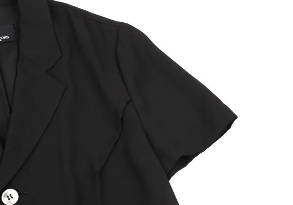 tricot COMME des GARCONS Outseam Sheer Short Sleeve Blouse K-153953_005
