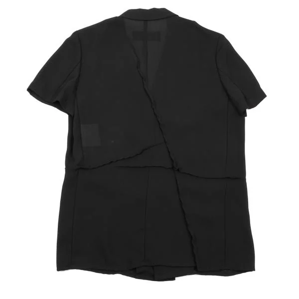 tricot COMME des GARCONS Outseam Sheer Short Sleeve Blouse K-153953_012