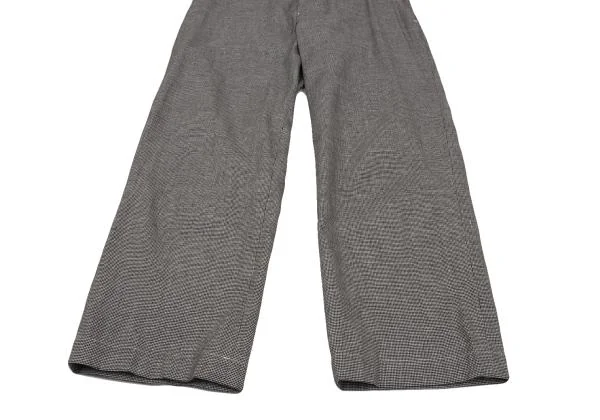 tricot COMME des GARCONS Puppytooth Cotton Linen Pants K-153988_006