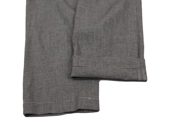tricot COMME des GARCONS Puppytooth Cotton Linen Pants K-153988_007