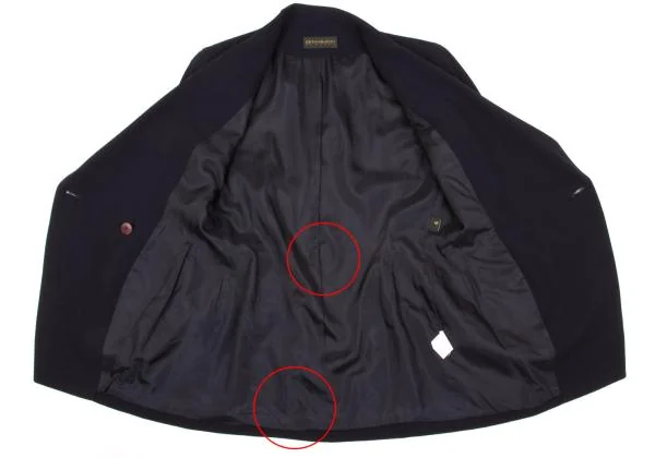 DONNA KARAN NEW YORK Gold Button Double Tailored Jacket K-154010_013