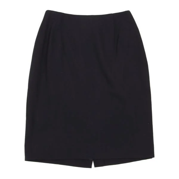 DONNA KARAN NEW YORK Hem Slit Design Skirt K-154011_002