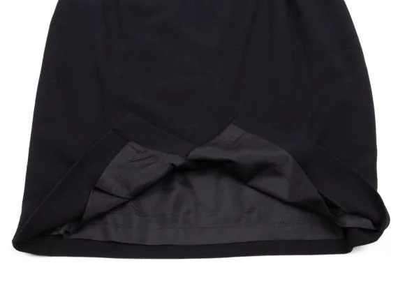 DONNA KARAN NEW YORK Hem Slit Design Skirt K-154011_007