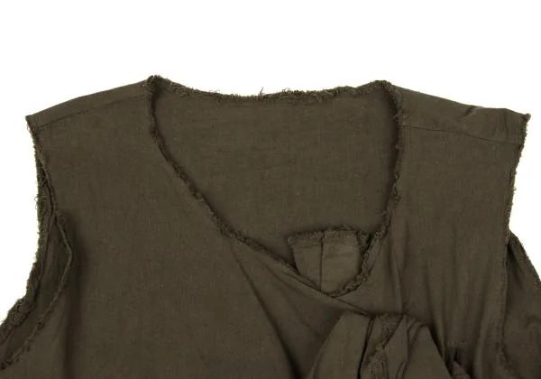 COMME des GARCONS Dyed Knot Design Sleeveless Blouse K-154047_004