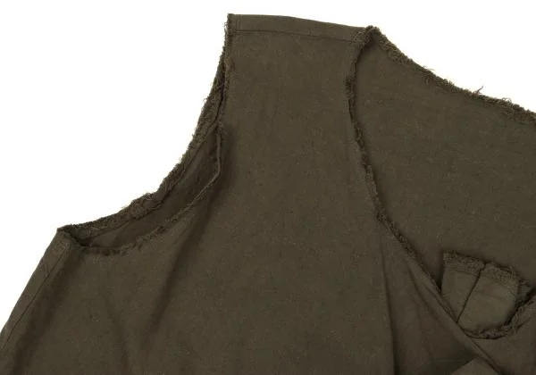 COMME des GARCONS Dyed Knot Design Sleeveless Blouse K-154047_005
