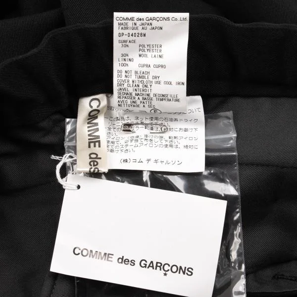 COMME des GARCONS Wool Gaba Straight Pants K-154063_011