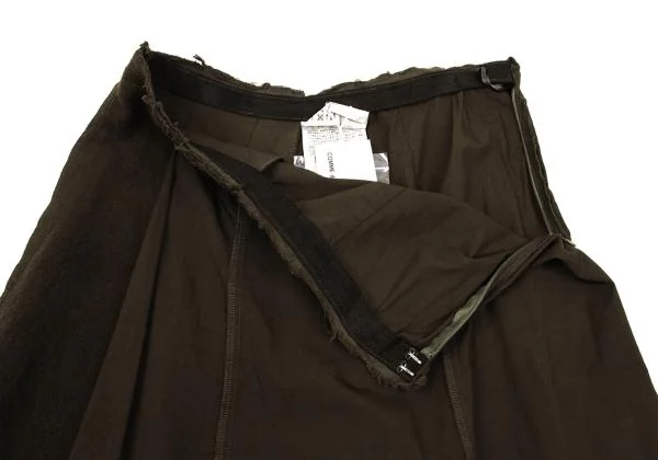 COMME des GARCONS Dyed Different Material Switching Skirt K-154065_005