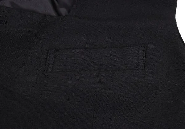 コムコム コムデギャルソンCOMME des GARCONS ポリスクエアネックベスト 紺S K-154071_005