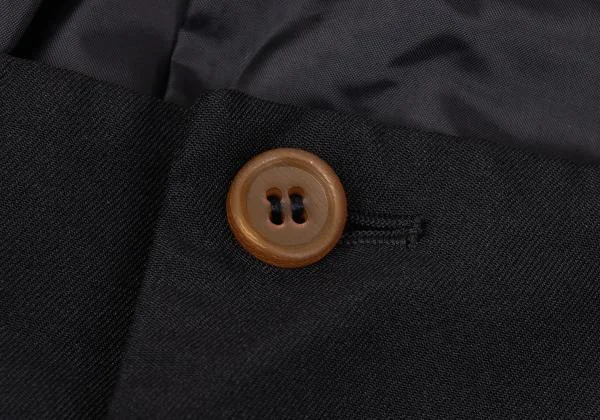 コムコム コムデギャルソンCOMME des GARCONS ポリスクエアネックベスト 紺S K-154071_006
