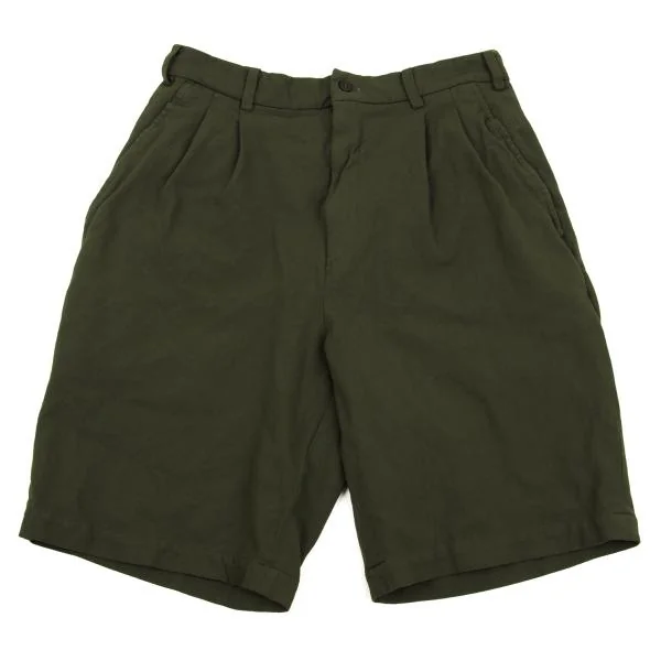 COMME des GARCONS Dyed Poly Short Pants Khaki S K-154074_001