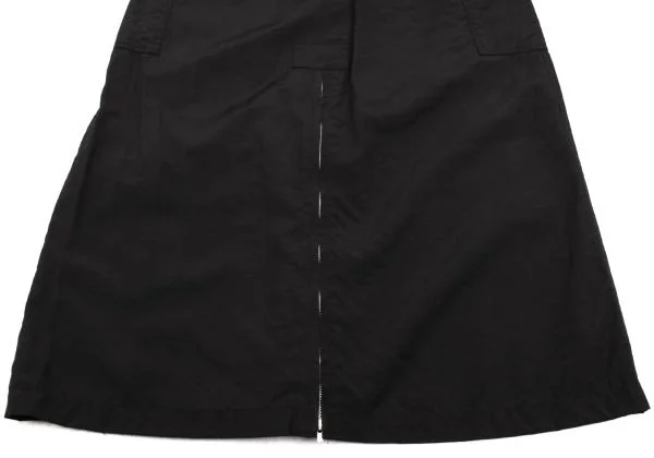 pour deux plus Nylon Hem Zip Cargo Skirt K-154091_010