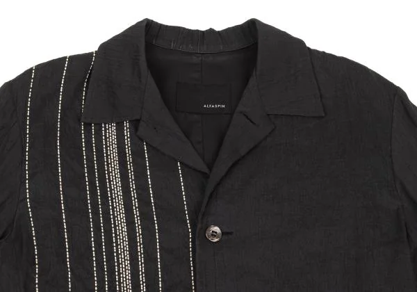 ALFASPIN Stitch Design Switching Shirt Jacket K-154095_003