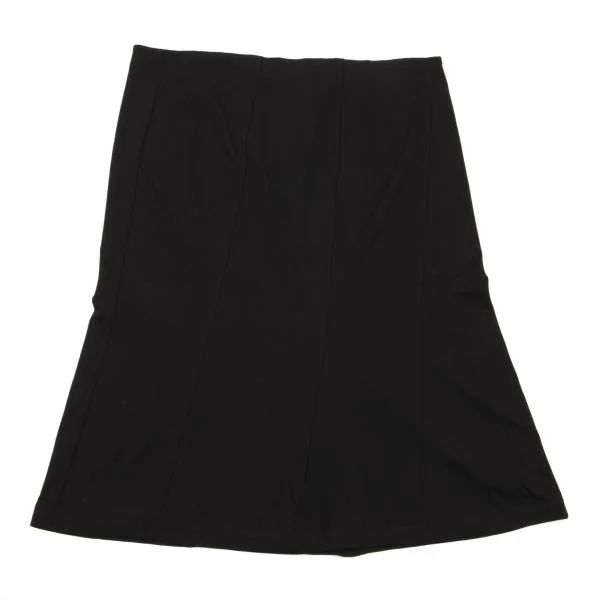 ダナキャランDONNA KARAN レーヨンストレッチスカート 黒L K-154100_002
