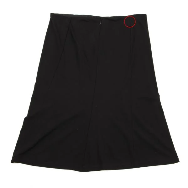 ダナキャランDONNA KARAN レーヨンストレッチスカート 黒L K-154100_006