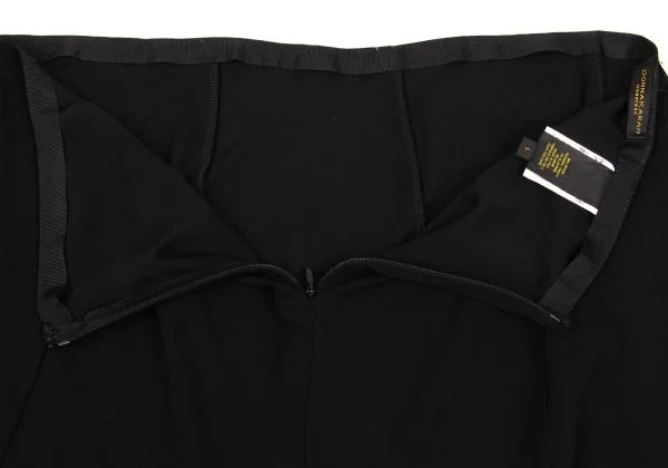 ダナキャランDONNA KARAN レーヨンストレッチスカート 黒L K-154100_008