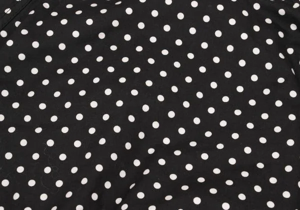 ブラックコムデギャルソンBLACK COMME des GARCONS 製品洗いドットMA-1ブルゾン 黒白XS K-154110_014
