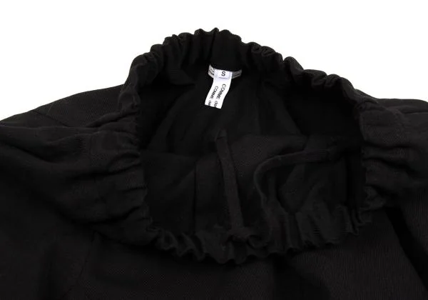 COMME des GARCONS Wool Twill Curve Switching Design Skirt K-154116_004