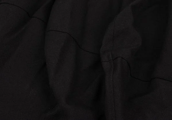 COMME des GARCONS Wool Twill Curve Switching Design Skirt K-154116_010