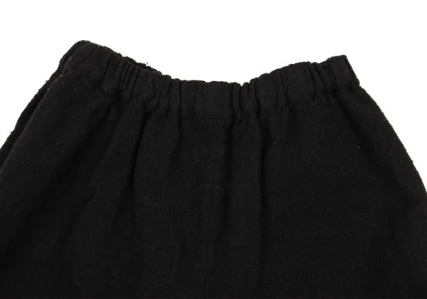 COMME des GARCONS Wool Fulling Wide Short Pants K-154117_002