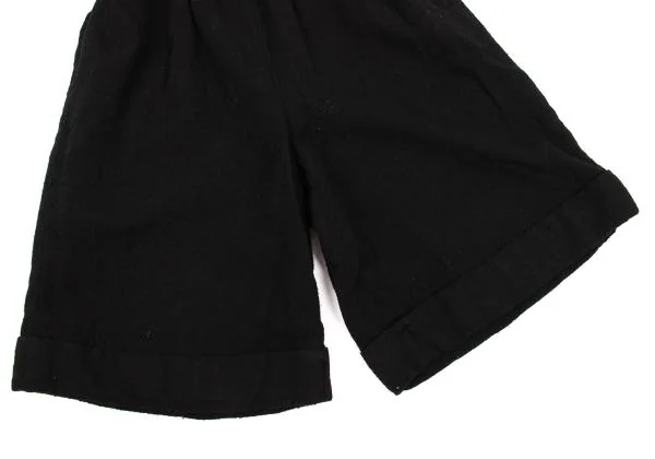 COMME des GARCONS Wool Fulling Wide Short Pants K-154117_005