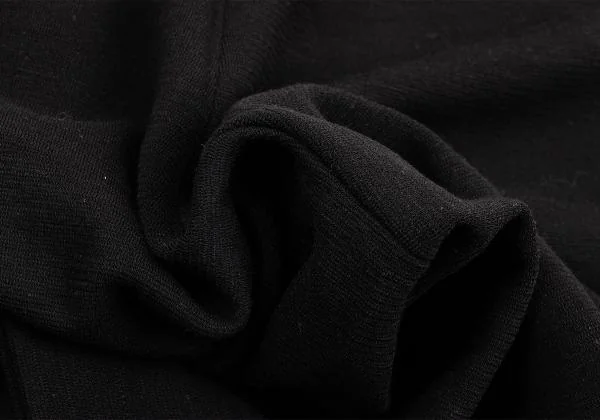 コムコム コムデギャルソンCOMME des GARCONS ウールストレッチツータックワイドショーツ 黒S K-154118_012