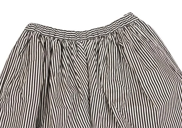 COMME des GARCONS Cotton Striped Dropped Crotch Pants K-154120_002