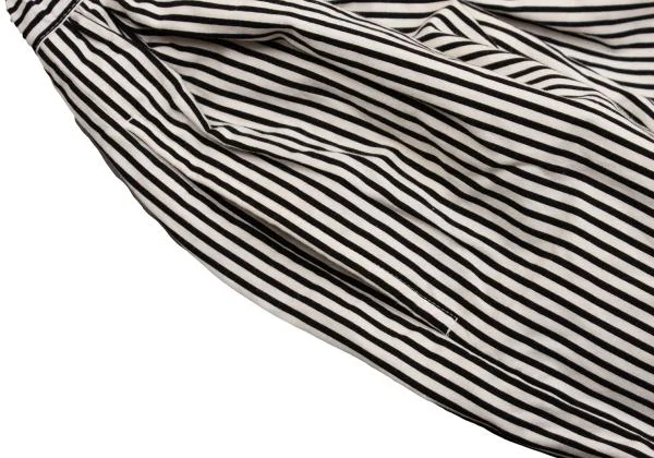 COMME des GARCONS Cotton Striped Dropped Crotch Pants K-154120_004