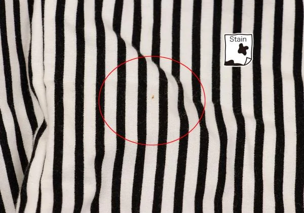 COMME des GARCONS Cotton Striped Dropped Crotch Pants K-154120_008
