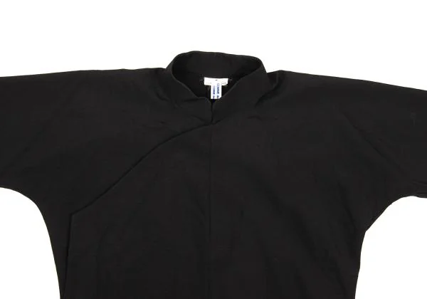 コムコム コムデギャルソンCOMME des GARCONS ウール7分袖コックジャケット 黒S K-154125_003