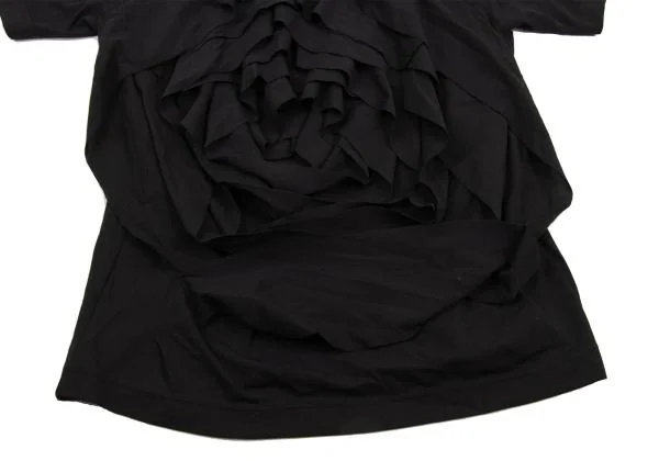 COMME des GARCONS Poly Front Rose Design T shirt K-154126_006