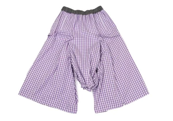 COMME des GARCONS Check  Dropped Crotch Pants K-154134_002