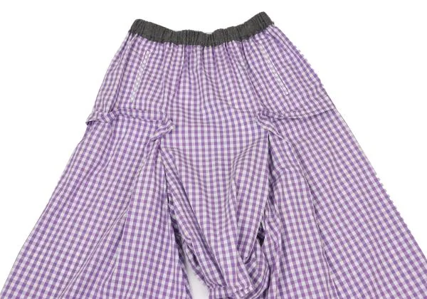 COMME des GARCONS Check  Dropped Crotch Pants K-154134_003