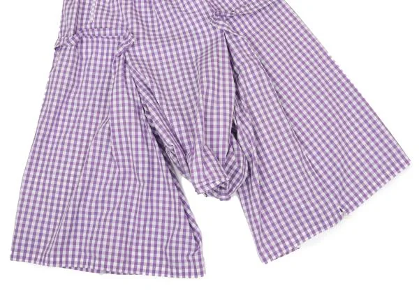 COMME des GARCONS Check  Dropped Crotch Pants K-154134_008