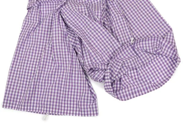 COMME des GARCONS Check  Dropped Crotch Pants K-154134_010