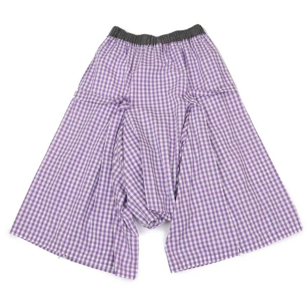 COMME des GARCONS Check  Dropped Crotch Pants K-154134_011