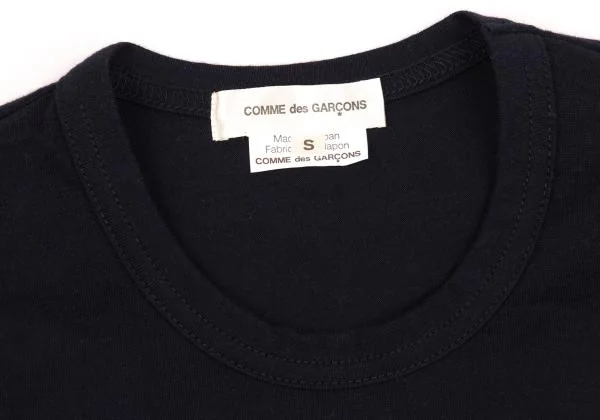 コムデギャルソンCOMME des GARCONS 天竺ノースリーブトップス 紺S K-154146_004