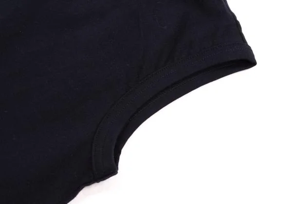 コムデギャルソンCOMME des GARCONS 天竺ノースリーブトップス 紺S K-154146_005