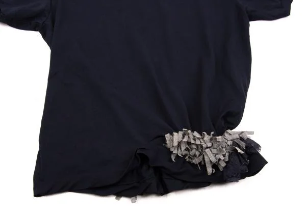 COMME des GARCONS Dyed Fringe Switching Stretch T-shirt K-154149_007