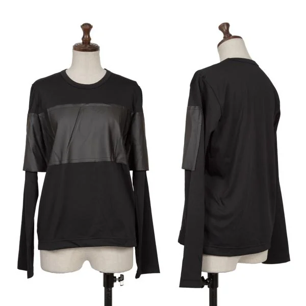 COMME des GARCONS Switching Design T-shirt Black S K-154151_001