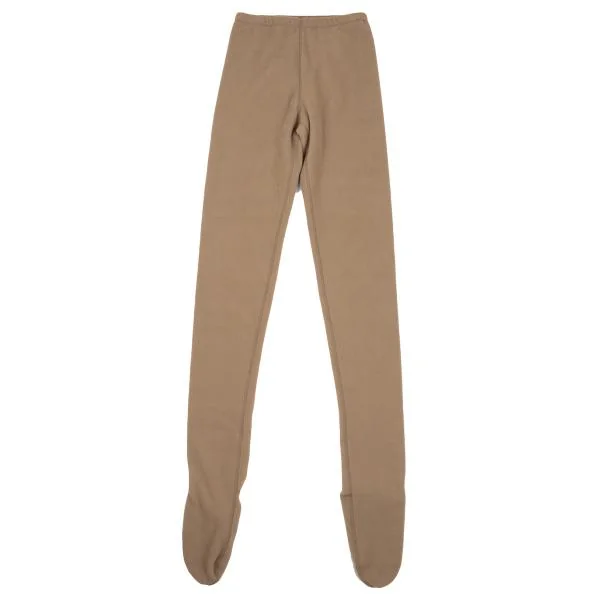 COMME des GARCONS Socks Docking Fleece Leggings Pants Beige S K-154156_001