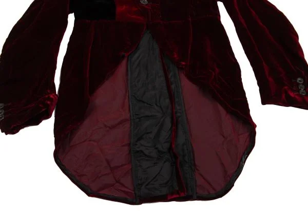 COMME des GARCONS Velour Switching Morning Jacket K-154158_009