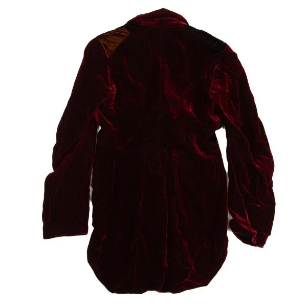 COMME des GARCONS Velour Switching Morning Jacket K-154158_011