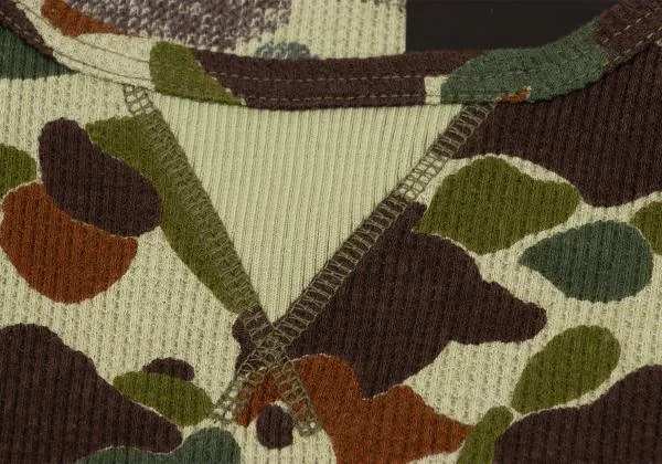 JUNYA WATANABE COMME des GARCONS Camo Printed Waffle Tank Top K-154160_005