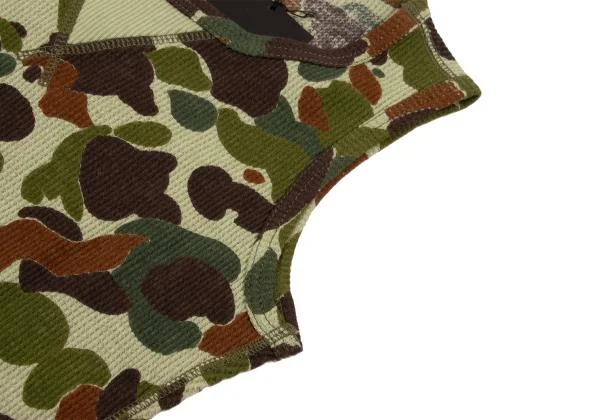 JUNYA WATANABE COMME des GARCONS Camo Printed Waffle Tank Top K-154160_006
