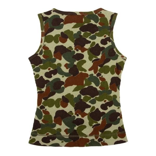 JUNYA WATANABE COMME des GARCONS Camo Printed Waffle Tank Top K-154160_009