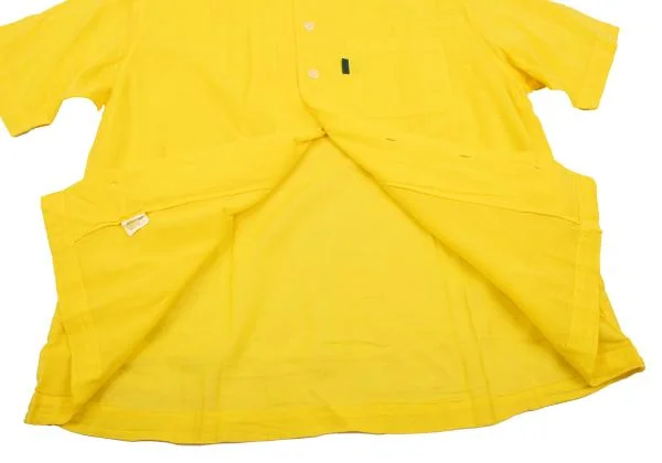 ポールスミス ジーンズ Paul Smith JEANS コットン半袖シャツ 黄L K-154163_010